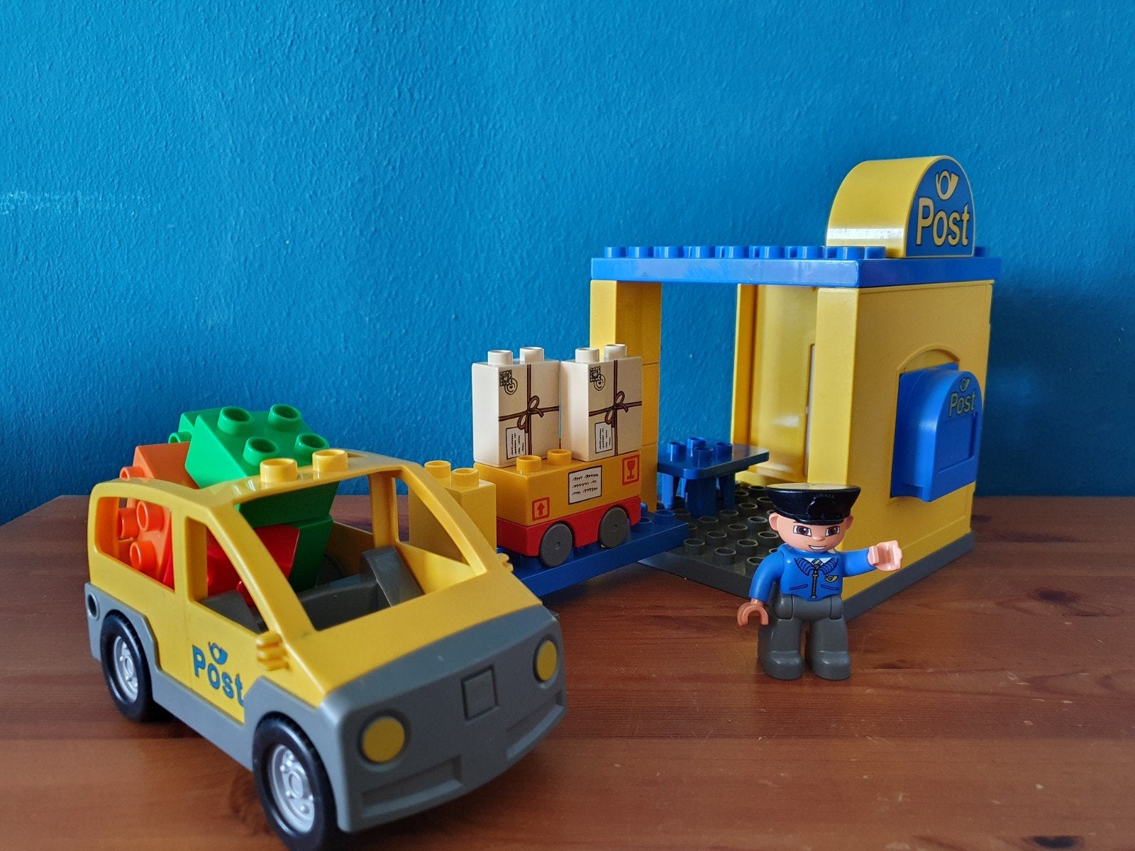 Duplo Postkantoor set 4662 compleet, Kinderen en Baby's, Speelgoed | Duplo en Lego, Ophalen of Verzenden, Zo goed als nieuw, Duplo