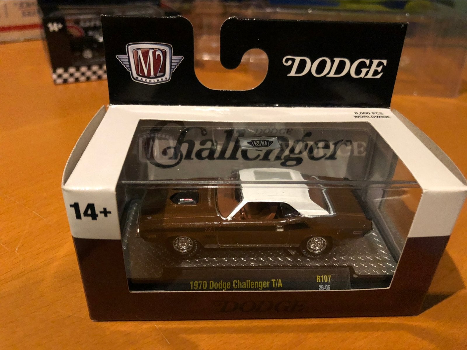 M2M Dodge Challenger 1970, Overige merken, Gelijkstroom of Wisselstroom, Ophalen of Verzenden, Nieuw