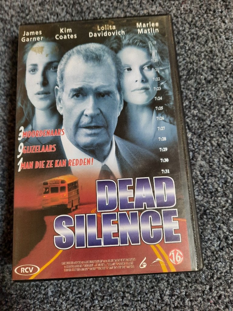 DEAD SILENCE! Aktie Thriller Op VIDEO!, Cd's en Dvd's, Vanaf 16 jaar, Verzenden, Zo goed als nieuw, Thrillers en Misdaad