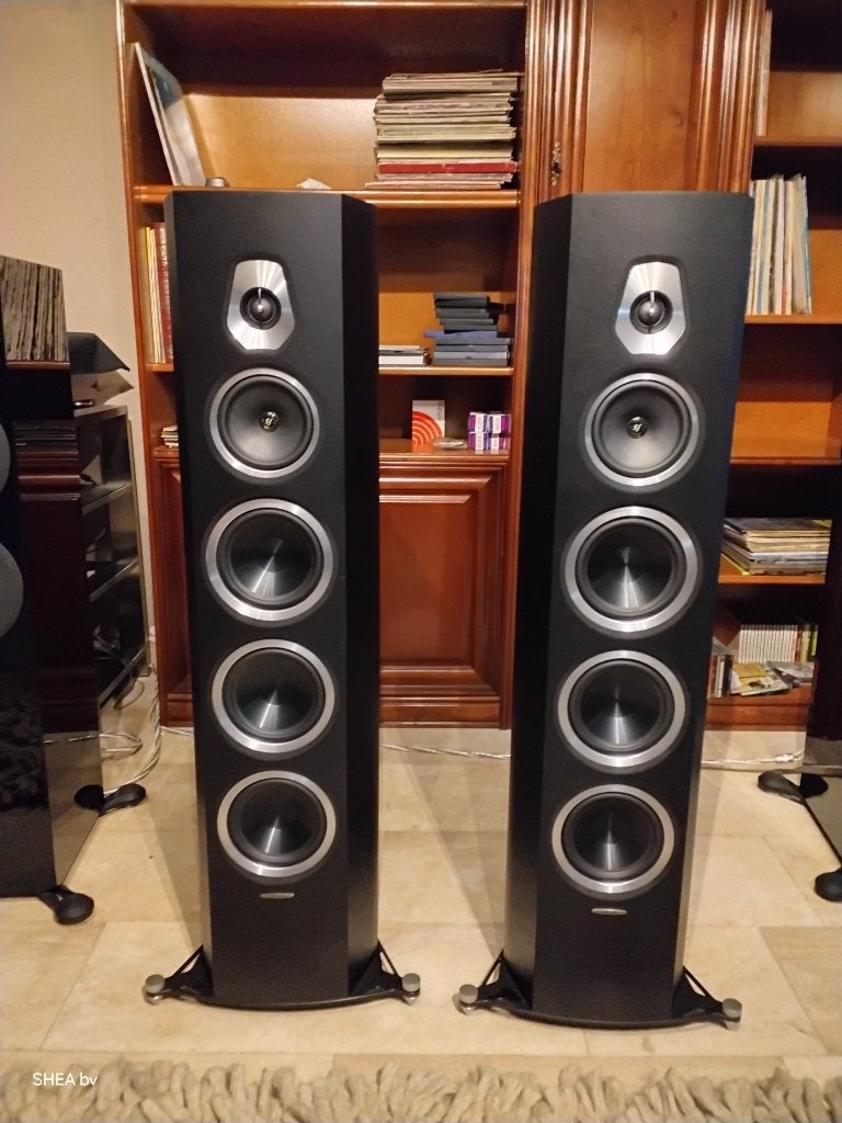 Sonus Faber Sonetto 8, Via Antonio Meucci 10 ,36057 Arcugnano Italie, Zo goed als nieuw, Sonus Faber, Basreflex