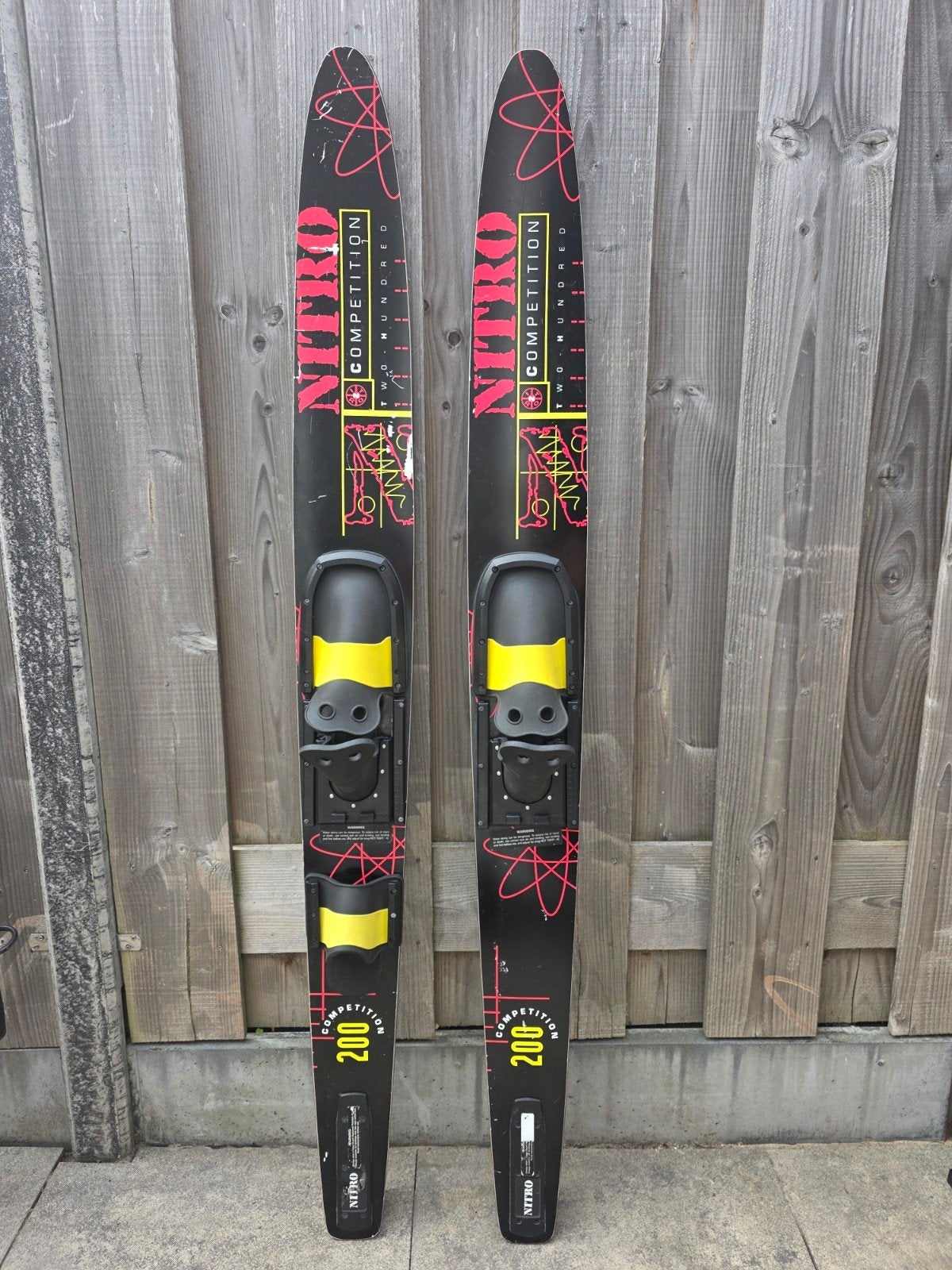 Nitro Competition 67 inch,  ca 170 cm, Watersport en Boten, Waterski's, Zo goed als nieuw, Waterski's, Ophalen of Verzenden