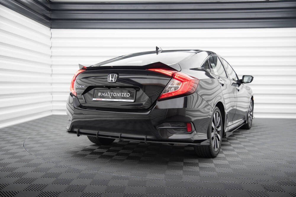 Race Voorlip sideskirt diffuser - Honda Civic 17-22, Ophalen of Verzenden