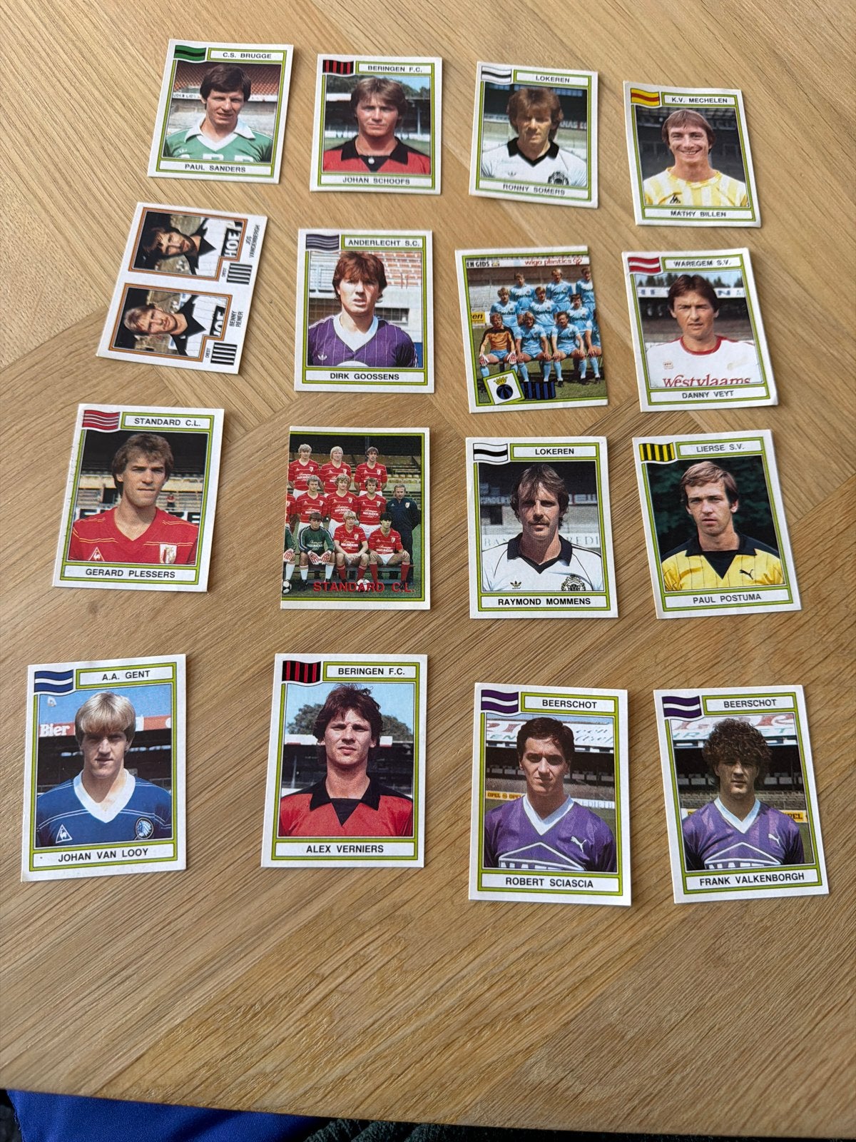 Vintage Panini Football 84 Voetbalplaatjes, Verzamelen, Ophalen of Verzenden, Gebruikt, Overige sporten, Poster, Plaatje of Sticker
