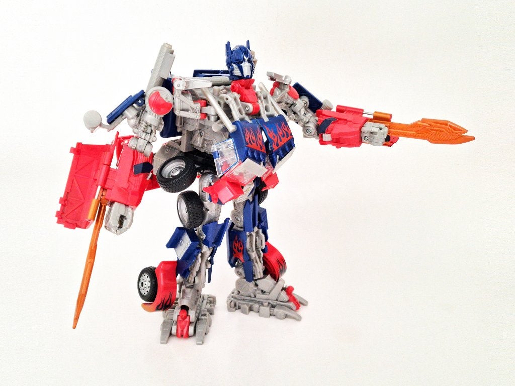 Transformers Optimus Prime RA-01, Overige generaties, Verzenden, Gebruikt, Autobots