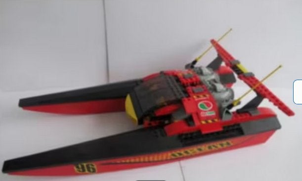 7244 Speedboot met bouwtekening, Ophalen of Verzenden, Zo goed als nieuw, Complete set, Lego