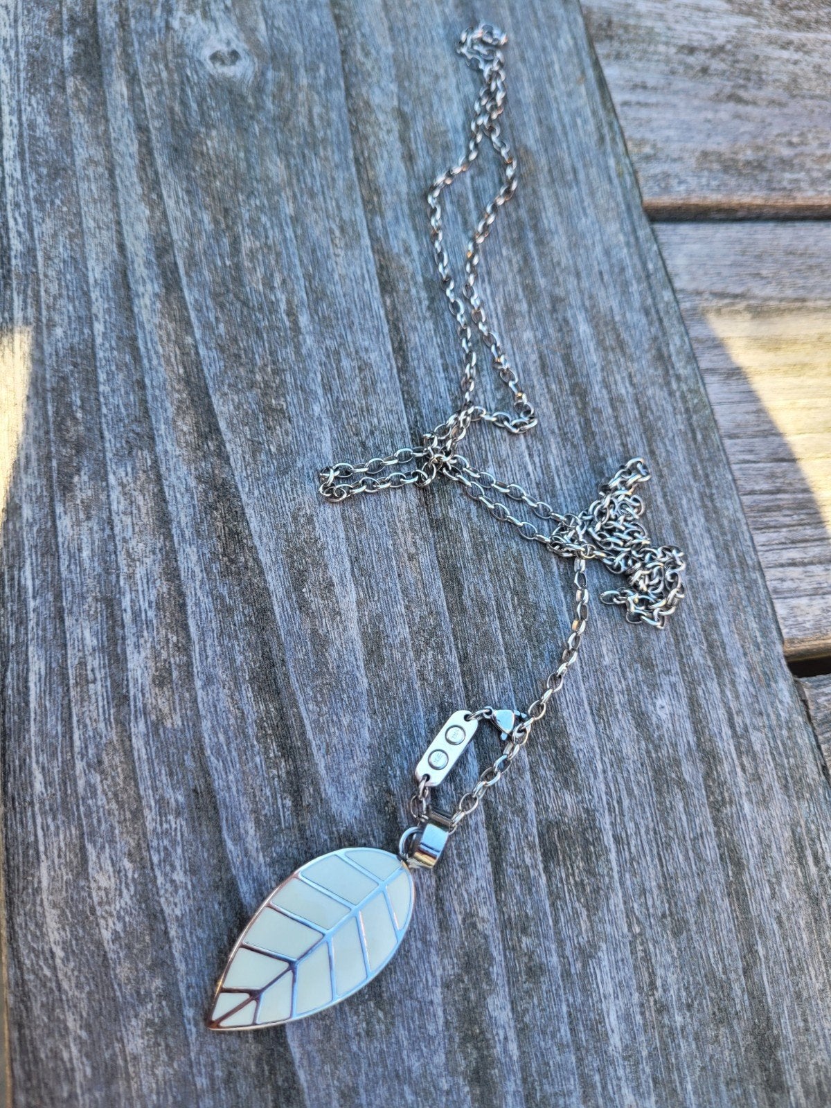 Energetix ketting met blad hanger, Ophalen of Verzenden, Nieuw