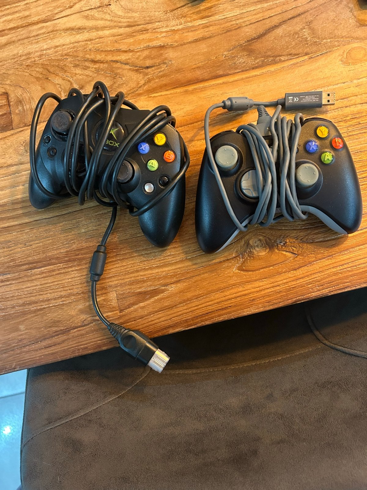 Microsoft Xbox Controller S (originele Xbox), Spelcomputers en Games, Ophalen, Gebruikt, Controller, Xbox Original