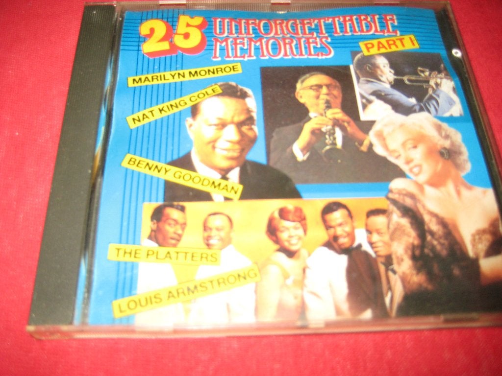 25 Unforgotten Memories, part 1, Cd's en Dvd's, Ophalen of Verzenden, Zo goed als nieuw