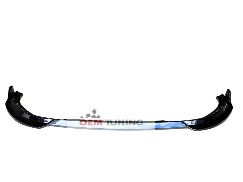 FRONTLIP SPOILER geschikt voor POLO 2G 17-21 Glossy Black