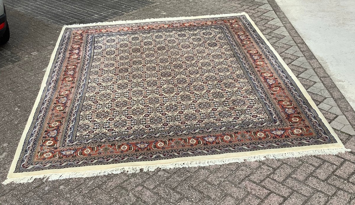 PERZISCH TAPIJT    (IRAN)                           (A), Ophalen, Zo goed als nieuw, Rechthoekig, 200 cm of meer