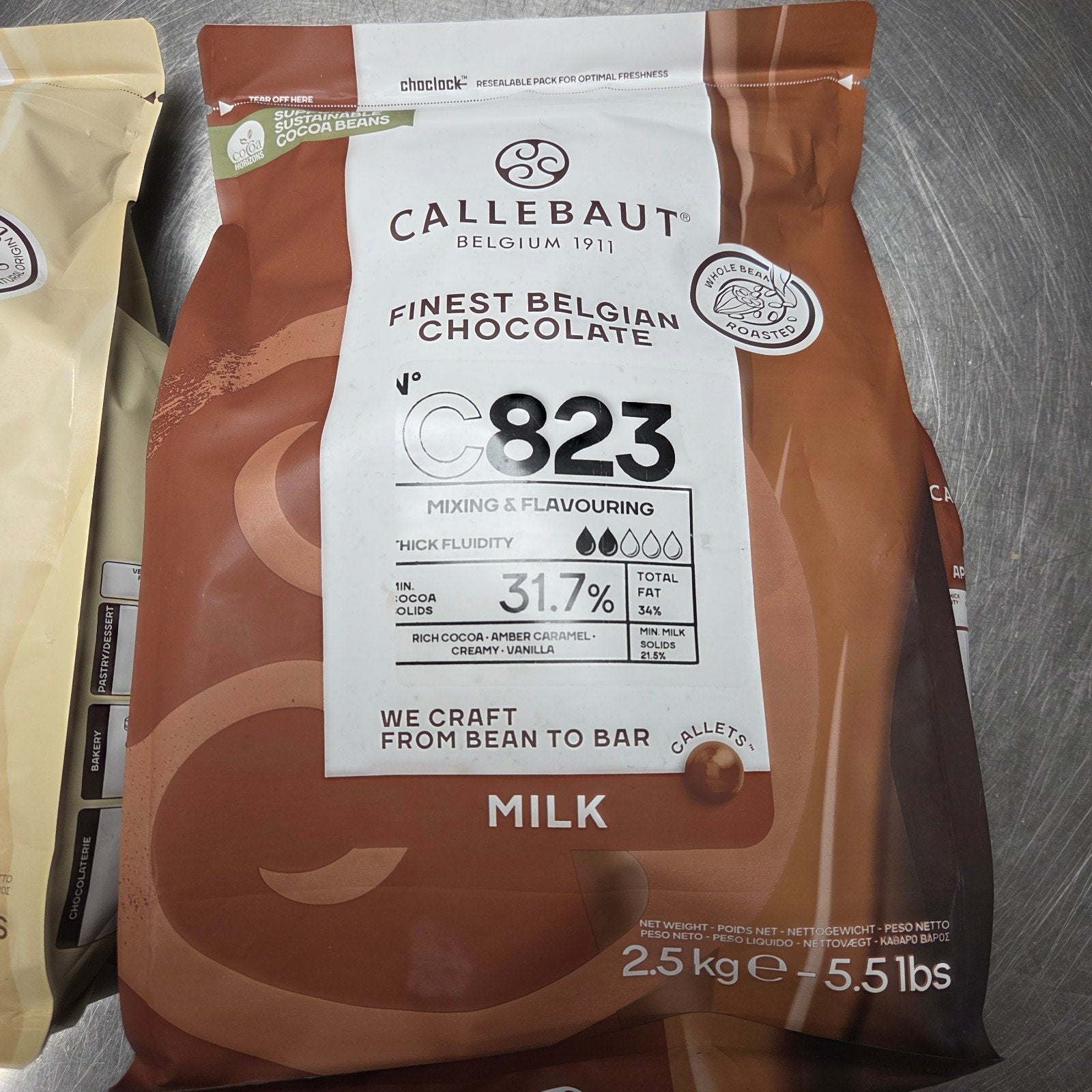 CALLEBAUT CHOCALDE DRUPPELS, Ophalen of Verzenden, Nieuw, Taarten of Cupcakes, Versiering