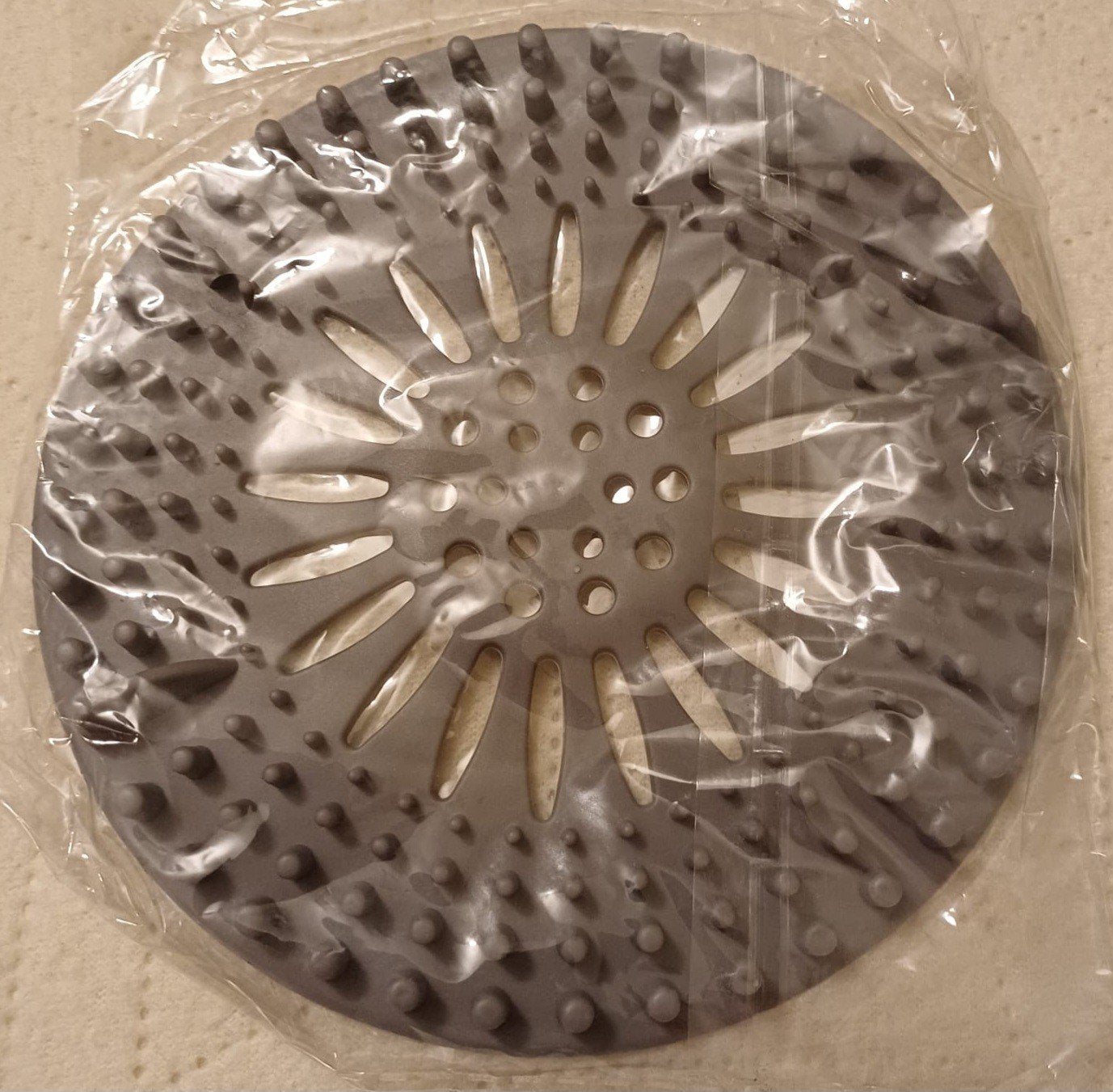 Nieuw Afvoerputje Haarvanger Doucheputje Grijs, Ophalen of Verzenden, Nieuw, Douche