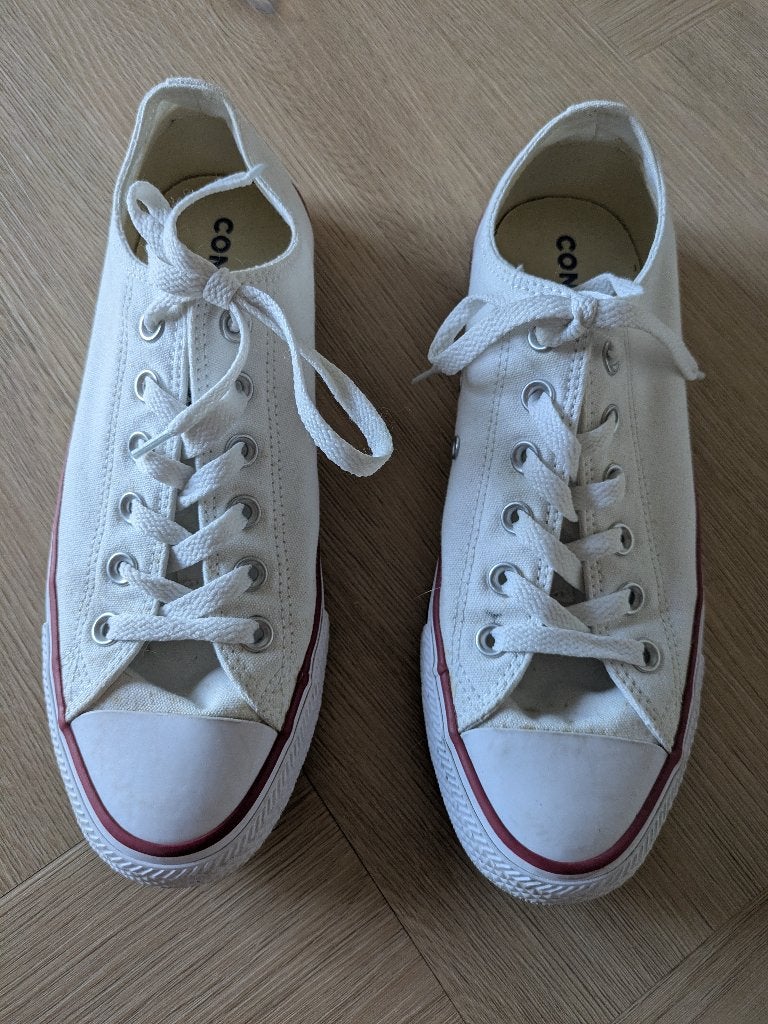 Converse All Stars beige/wit maat 40, Kleding | Dames, Schoenen, Beige, Ophalen of Verzenden, Converse All Stars, Sneakers of Gympen