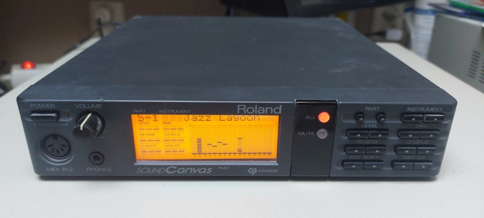Roland Sound Canvas SC-55 MIDI Sound Module, Ophalen of Verzenden, Gebruikt, Overige aantallen, Roland