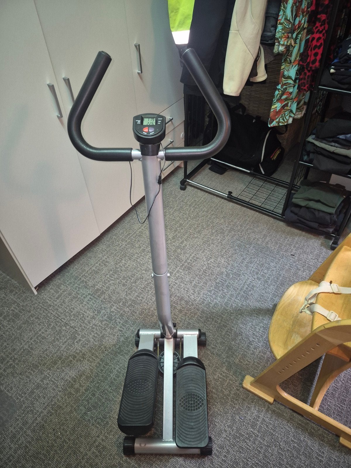 Compacte Stepper met Display - Ideaal voor Thuis, Sport en Fitness, Fitnessapparatuur, Ophalen