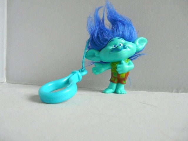 Trolls sleutelhanger., Ophalen of Verzenden, Zo goed als nieuw, Knuffel of Figuurtje