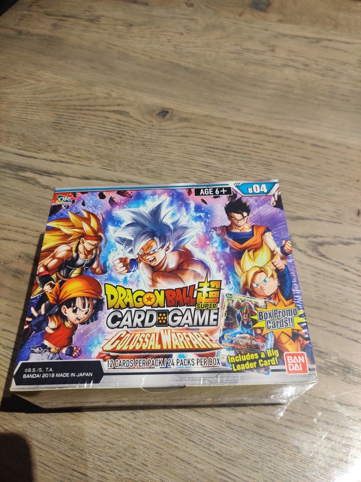 Dragonball Super Colossal Warfare B04 booster box !, Ophalen of Verzenden, Nieuw, Boosterbox, Foil