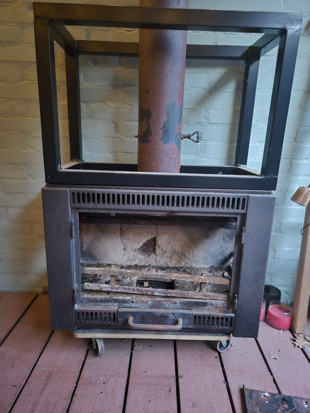Termocet Houtkachel, Ophalen, Gebruikt, Vrijstaande haard, Houthaard