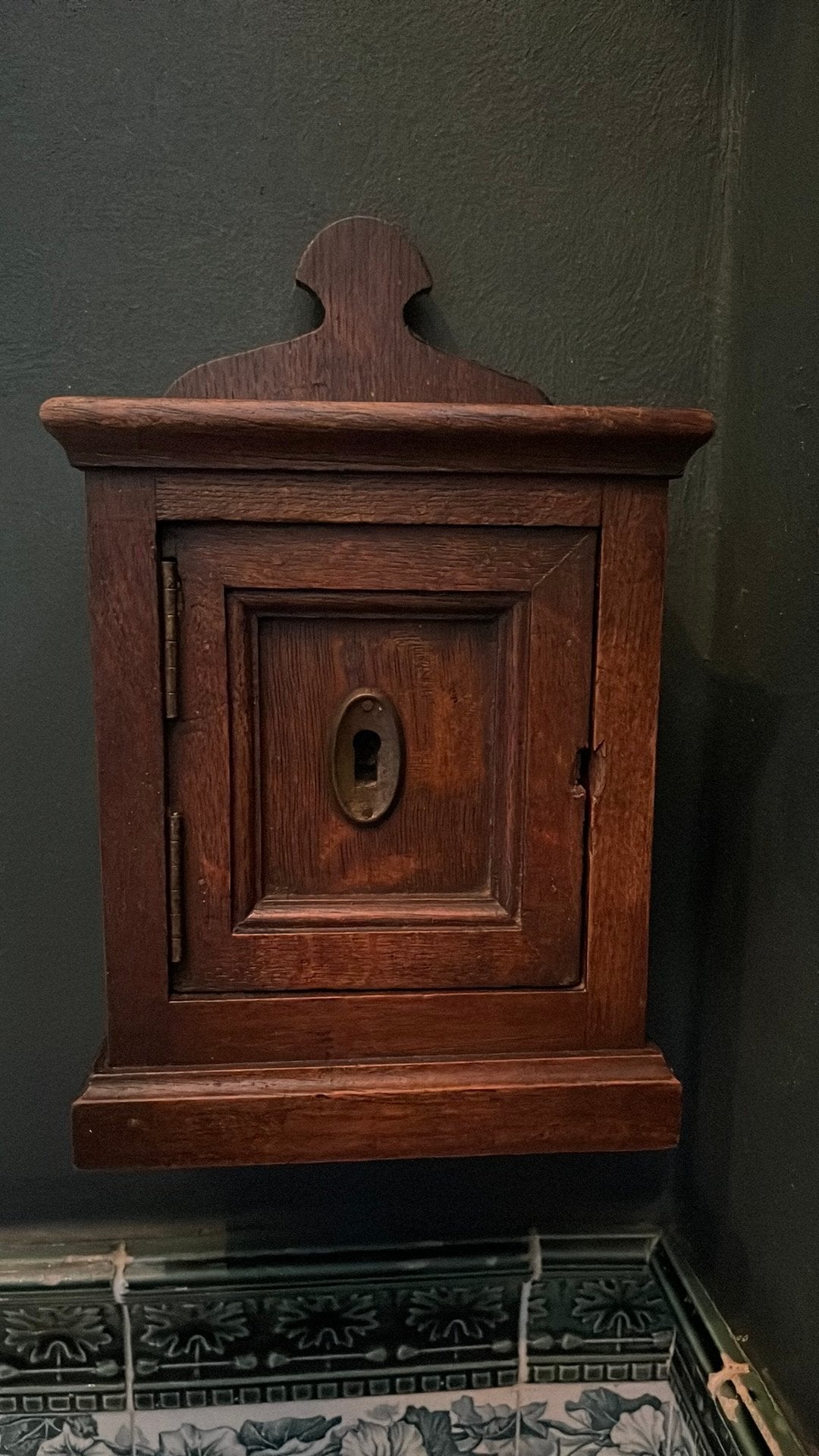 Antieke eiken offerblok, Ophalen of Verzenden