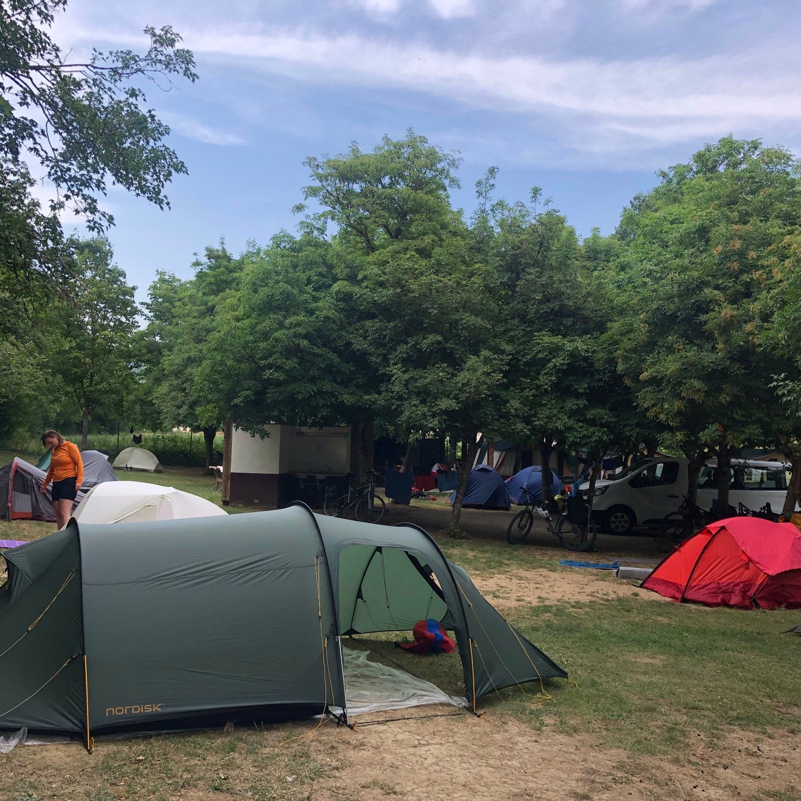 Nordisk Oppland 3 Si Tent 3 persoons Stevige Trekkingtent, Caravans en Kamperen, Tenten, Ophalen, Zo goed als nieuw, Tot en met 3