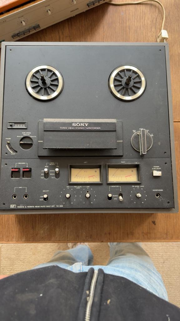 Sony TC-399 Stereo Bandrecorder - Vintage Audio, Audio, Tv en Foto, Bandrecorders, Ophalen, Bandrecorder