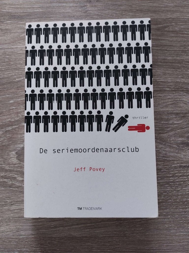 Jeff Povey - De seriemoordenaarsclub, Ophalen of Verzenden, Zo goed als nieuw