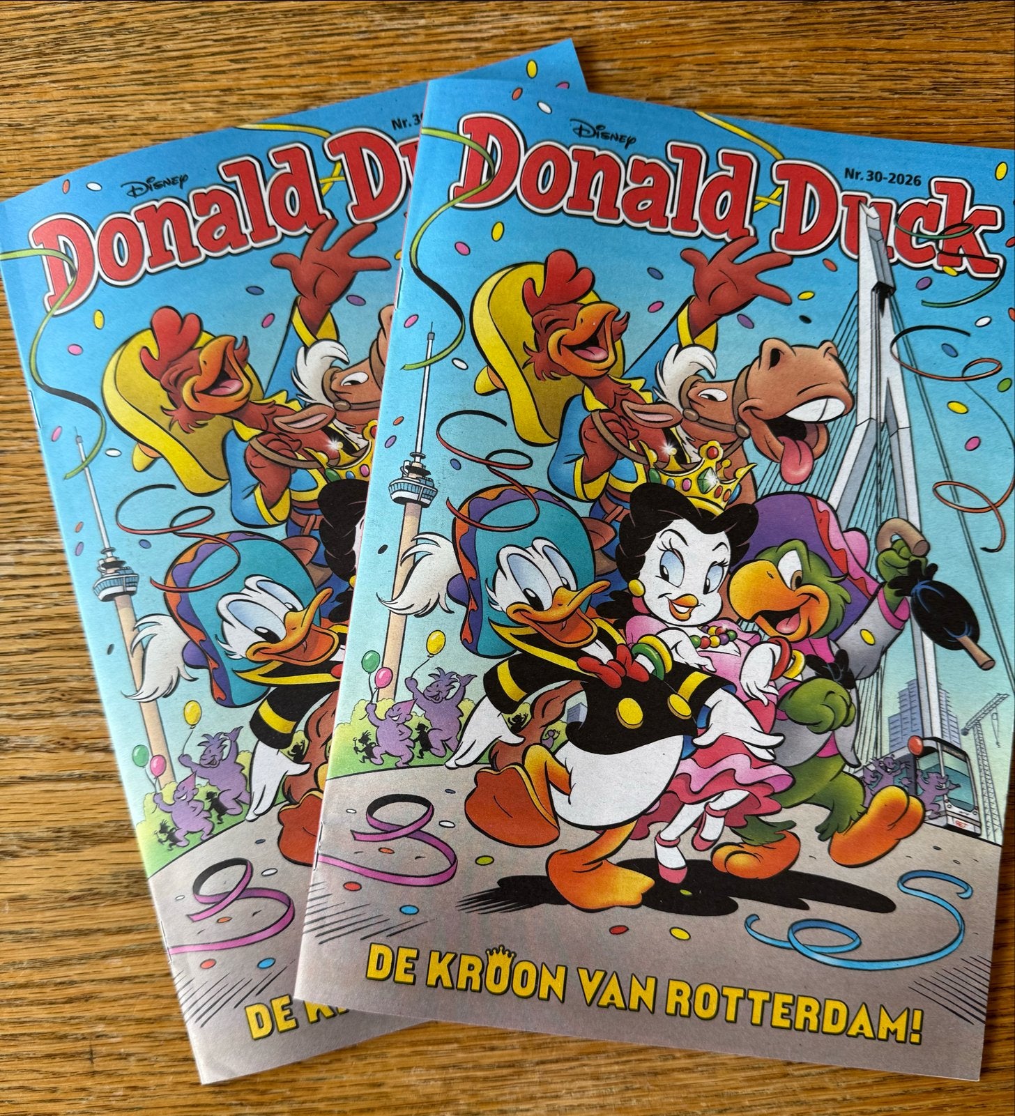 Donald Duck Nr. 30-2026 - De Kroon van Rotterdam!, Eén stripboek, Ophalen of Verzenden, Nieuw