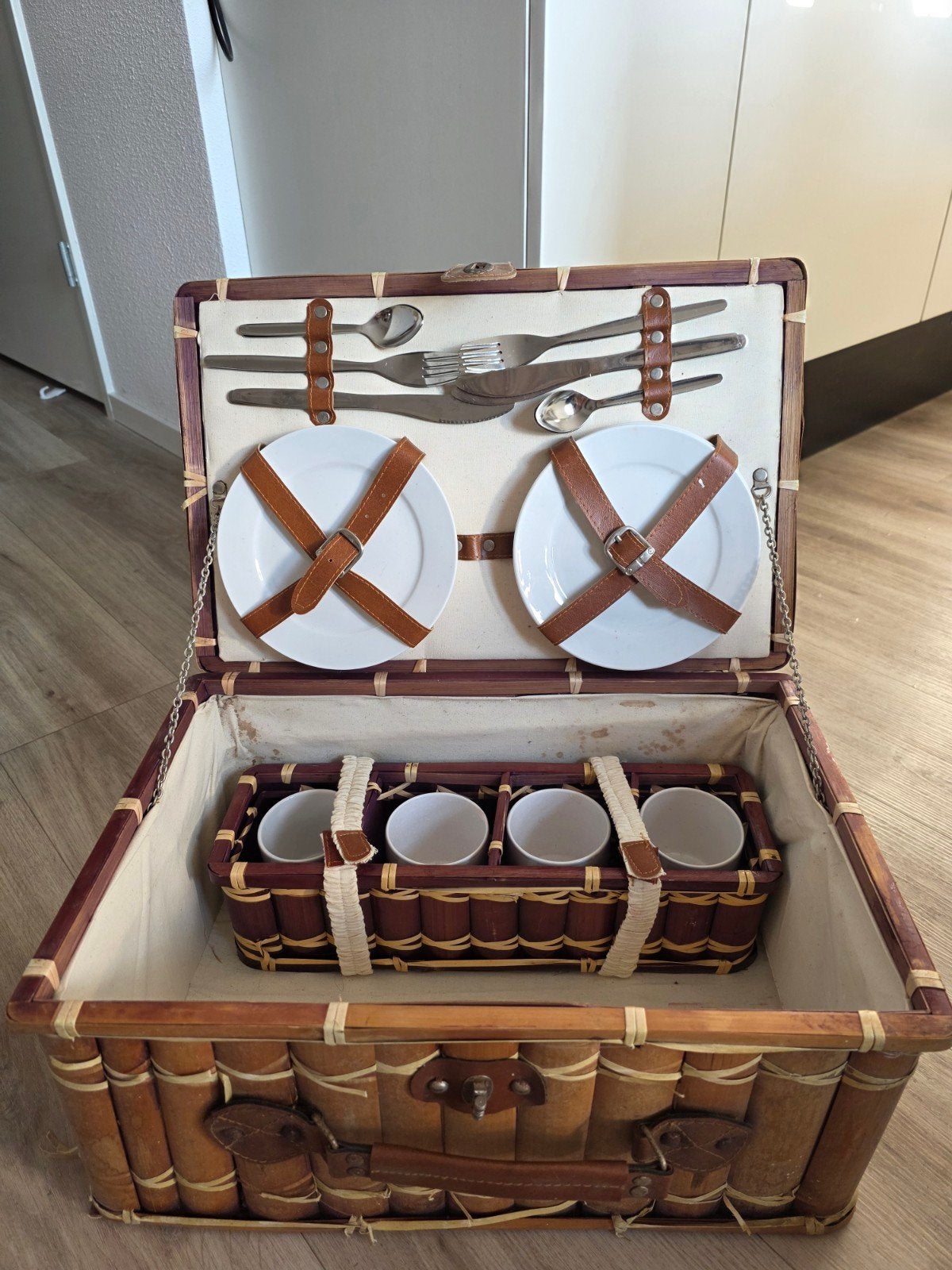 Vintage picnic basket, Ophalen, Gebruikt