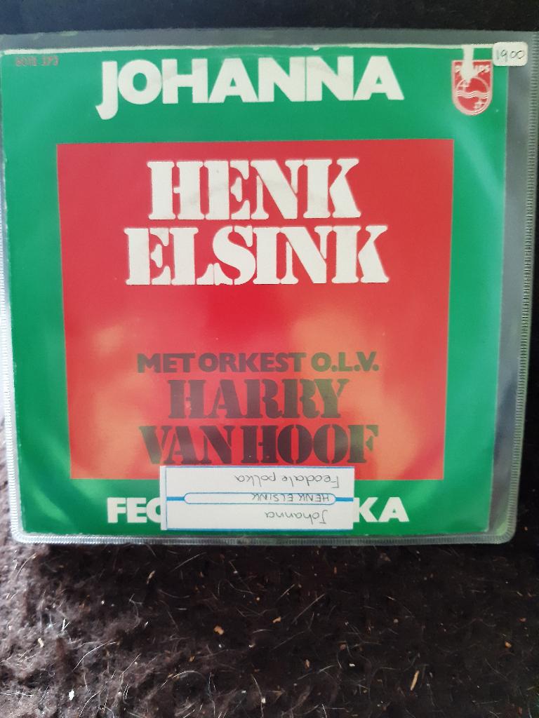 henk elsink - johanna   e, Cd's en Dvd's, Vinyl Singles, Verzenden, Gebruikt, Nederlandstalig