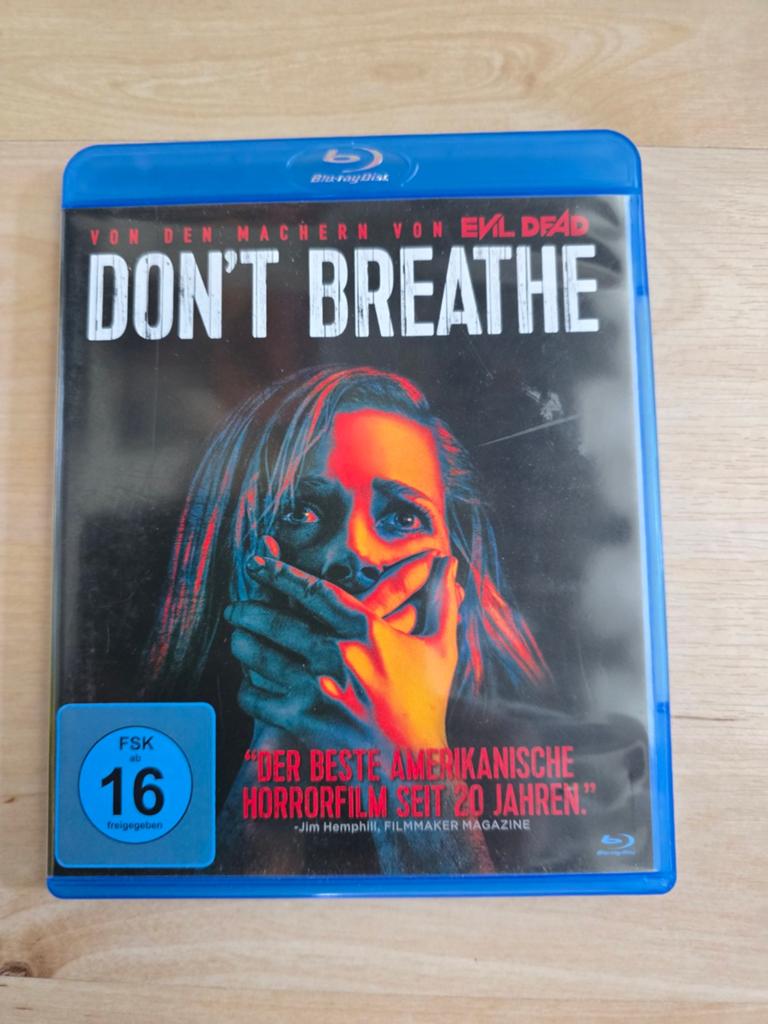 Don't Breathe Blu-ray NL ondertiteld, Cd's en Dvd's, Dvd's | Horror, Zo goed als nieuw, Vanaf 16 jaar, Ophalen of Verzenden