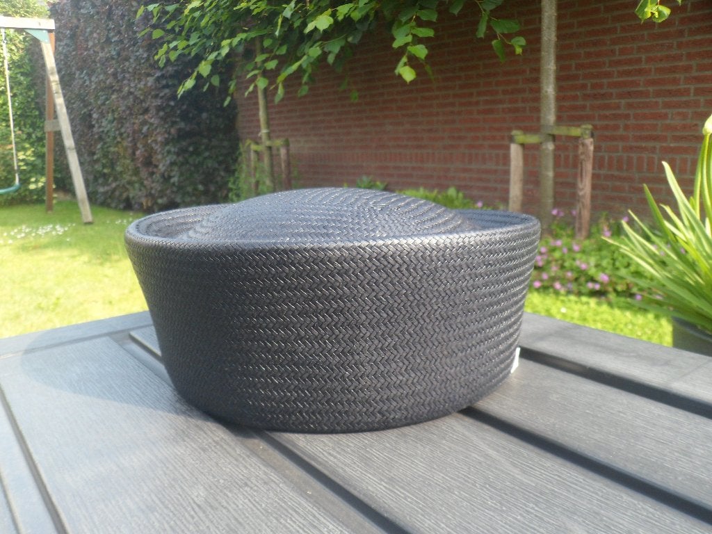 Donkerblauwe dop, Ophalen, 55 cm (S, 6⅞ inch) of minder, Hoed, Onbekend