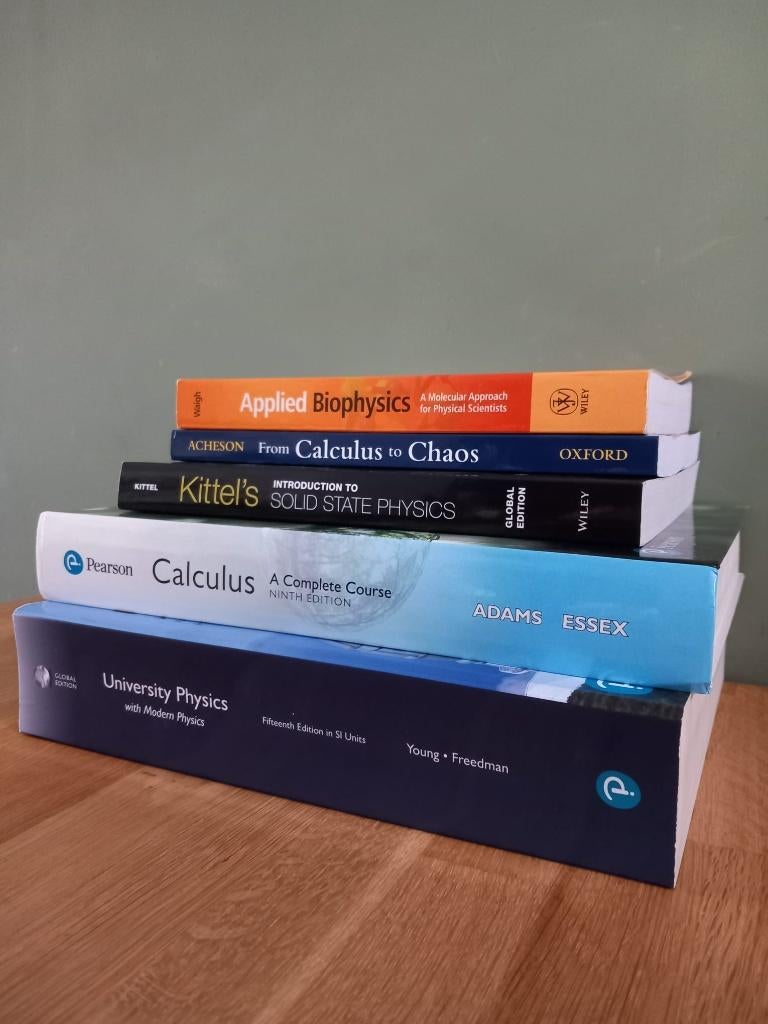 Natuurkundeboeken (Engelstalig), Ophalen of Verzenden, Zo goed als nieuw, Diverse auteurs, Natuurwetenschap