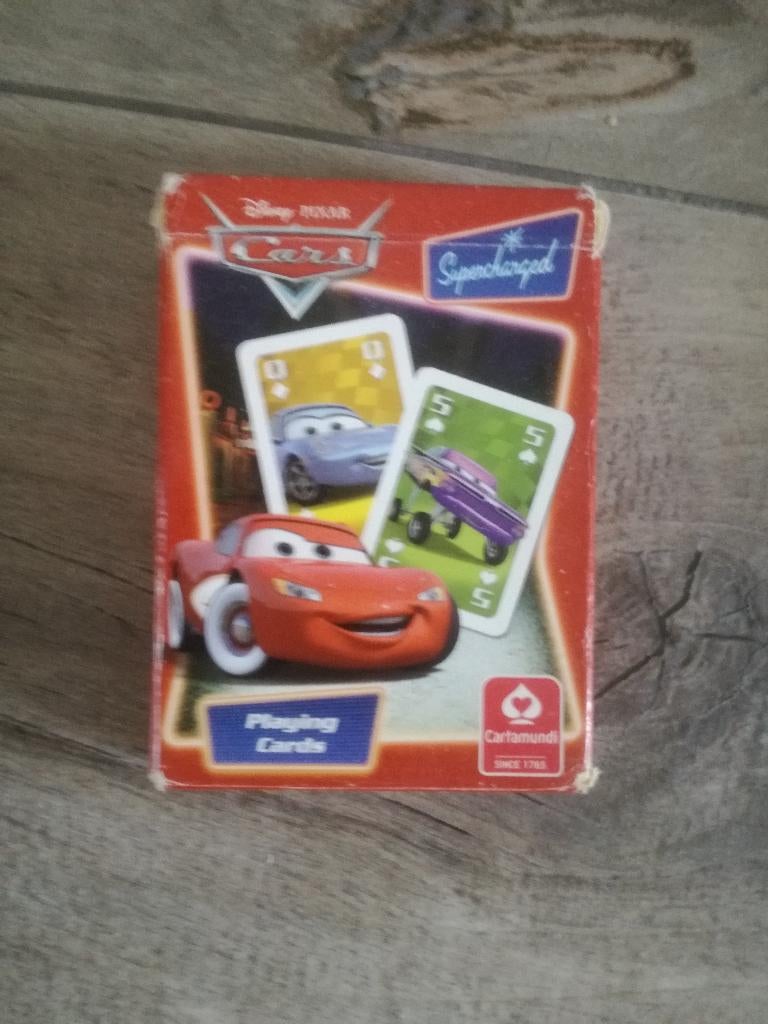 Cars speelkaarten., Verzamelen, Ophalen of Verzenden, Gebruikt, Speelkaart(en)