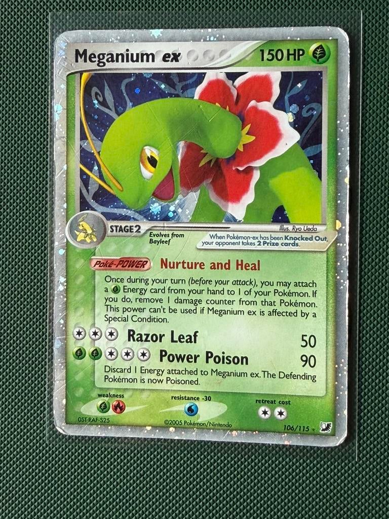 Meganium EX (106/115) Pokemon Unseen Forces, Ophalen of Verzenden, Zo goed als nieuw