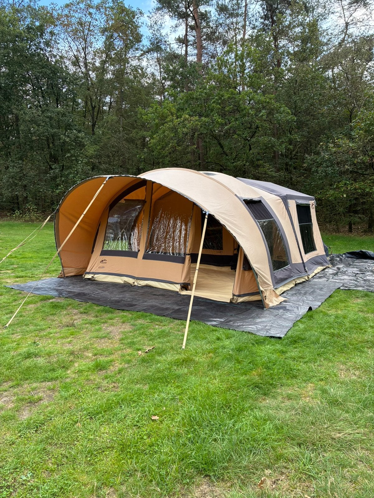 Complete Cabanon Malawi 2.0 vouwwagen uit 2022, Ophalen, Beige, Cabanon, Tot en met 4