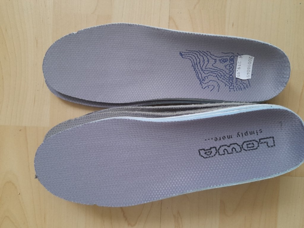 LOWA ORIGINELE INLEGZOLEN 38, Ophalen of Verzenden, Nieuw, Schoenen