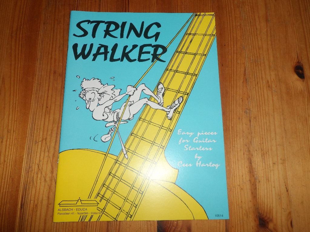 Cees hartog - string walker easy pieces for guitar starters, Gitaar, Nieuw, Ophalen of Verzenden, Artiest of Componist