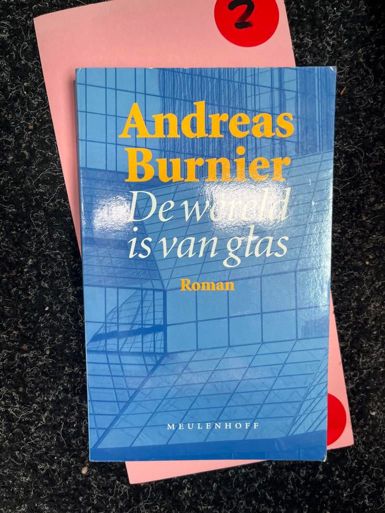 Andreas Burnier - De wereld is van glas (Roman), Boeken, Romans, Zo goed als nieuw, Nederland, Ophalen of Verzenden