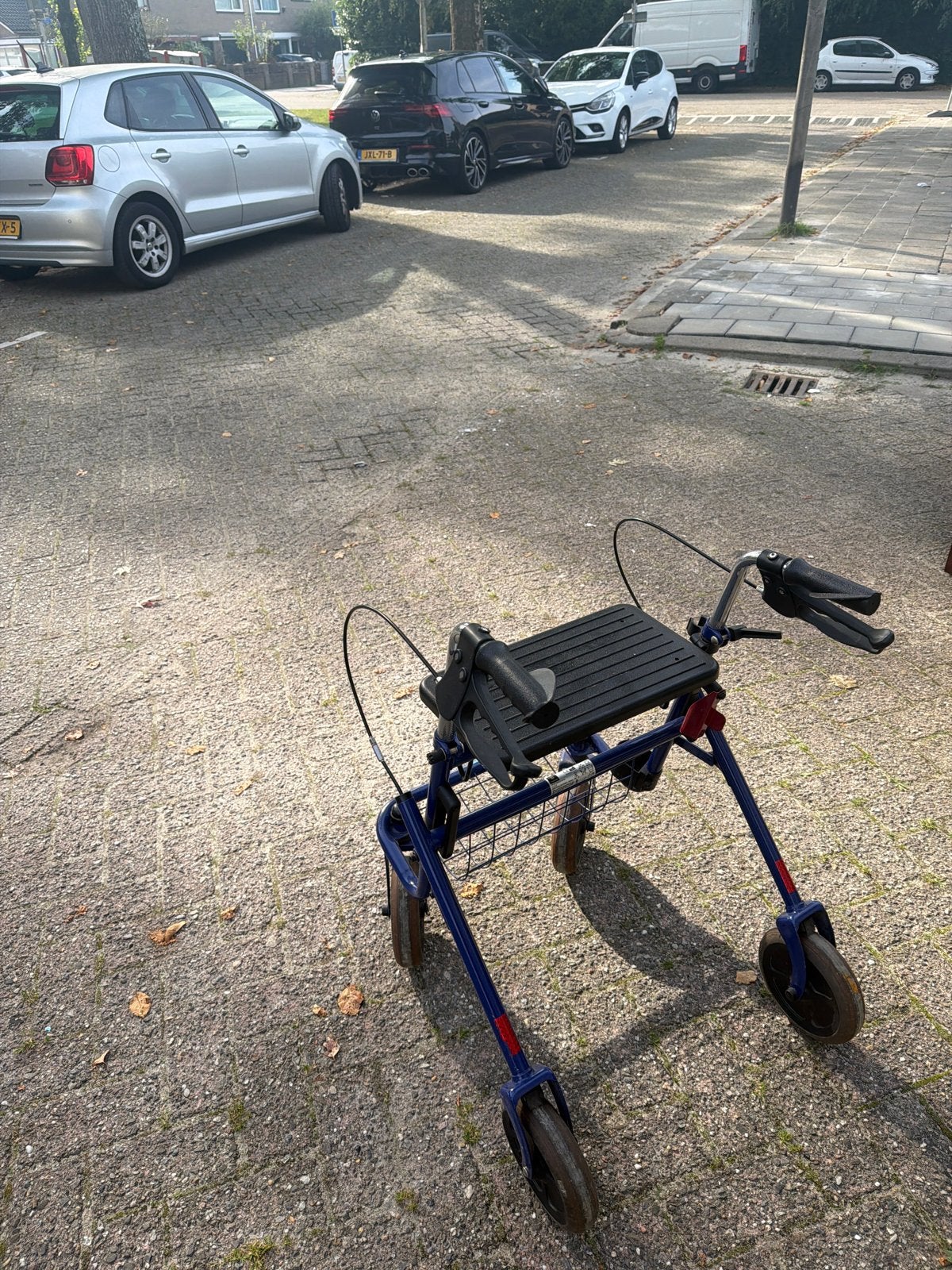 Rollator, Ophalen