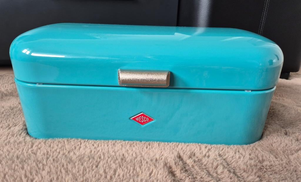 Wesco broodbak, Huis en Inrichting, Keuken | Keukenbenodigdheden, Blauw, Ophalen of Verzenden, Zo goed als nieuw, Metaal