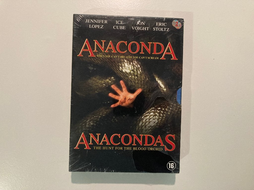 Anaconda - Anacondas Ongebruikt in Seal DVD, Alle leeftijden, Ophalen of Verzenden, Zo goed als nieuw