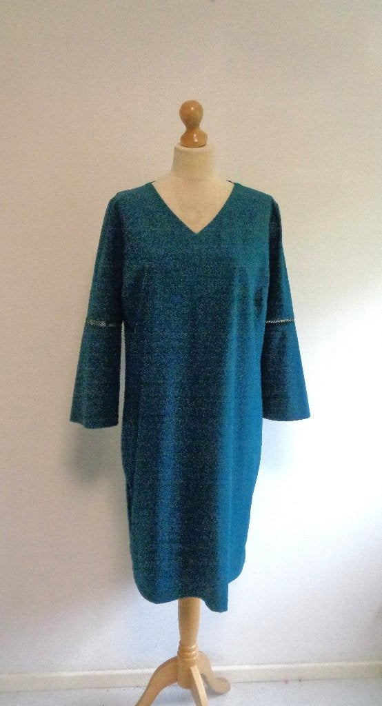 Jurk Helena Hart, Blauw, Maat 46/48 (XL) of groter, Zo goed als nieuw, Boven de knie