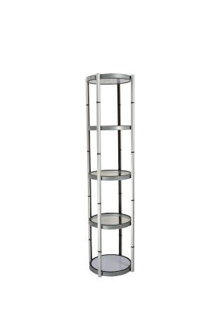 Ronde opvouwbare inklapbare vintrine display stelling kast, Ophalen, ., Zo goed als nieuw, .