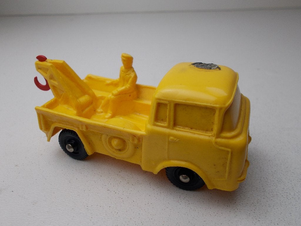 Jaren 50/60 Tomte Laerdal No.17 JEEP BREAKDOWN TRUCK + HAAK!, Ophalen of Verzenden, Zo goed als nieuw, Bus of Vrachtwagen, Tomte