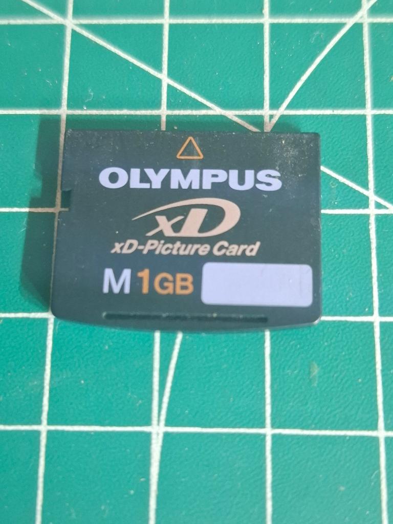 Olympus xD-Picture Card Memory Card  1GB Type M, XD, Gebruikt, Fotocamera, Olympus, Transcend