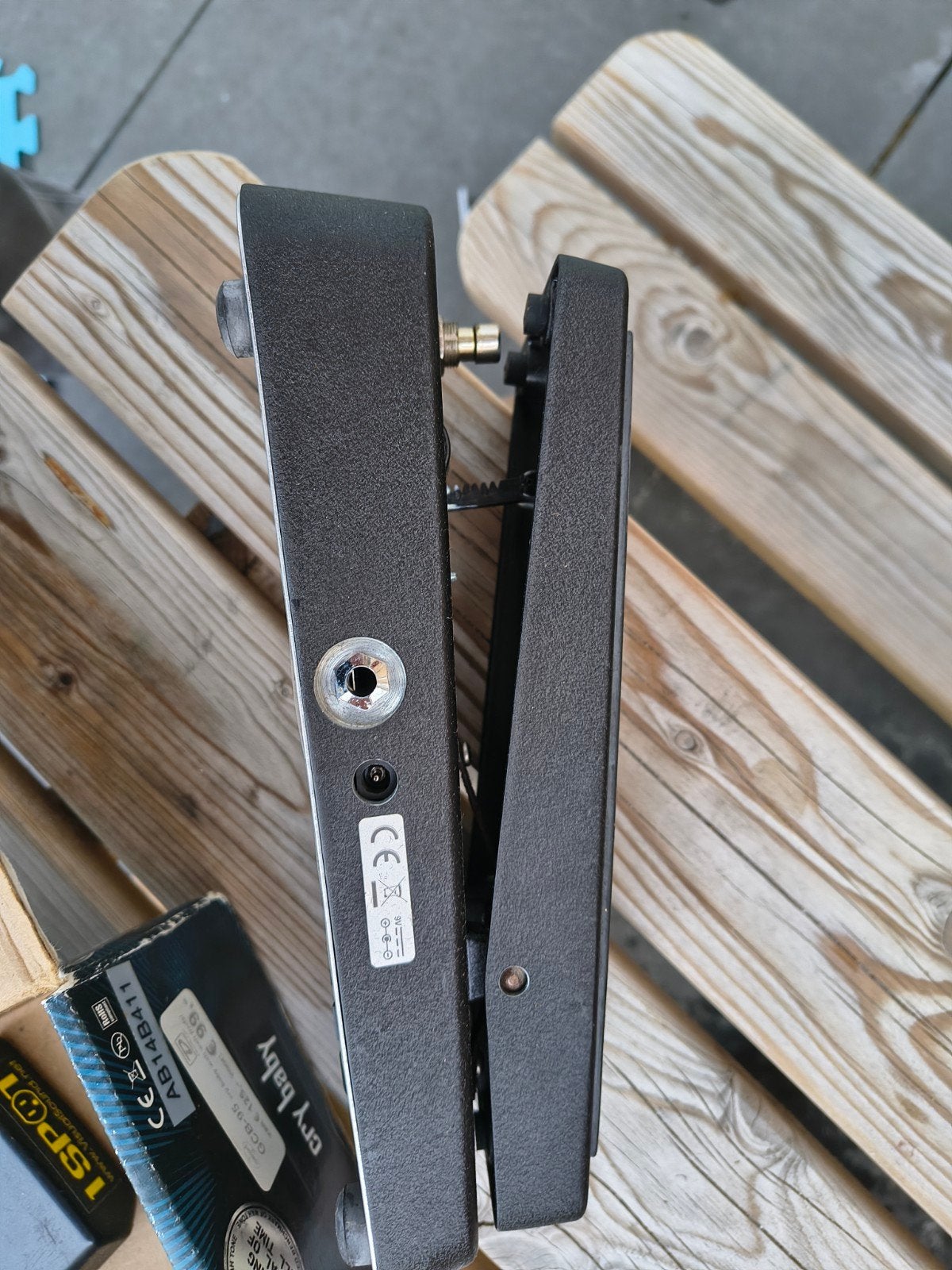 Dunlop Cry Baby Wah Wah pedaal inclusief adapter, Ophalen of Verzenden, Gebruikt, Wah Wah