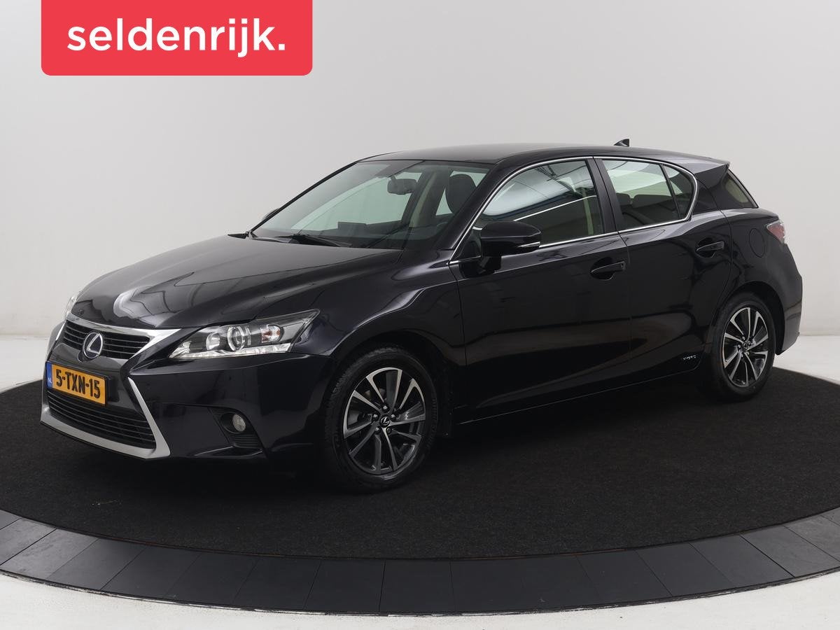 Lexus CT 200h Business Line | Alcantara | Camera | Bluetooth, Gebruikt, Euro 6, 4 cilinders, Zwart