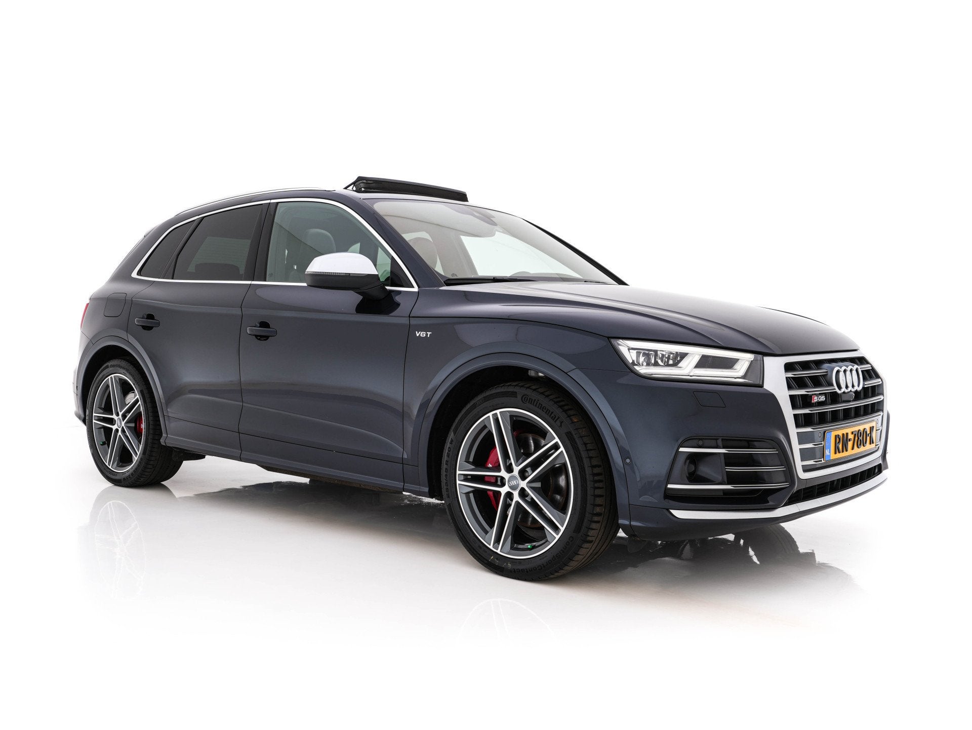 Audi SQ5 3.0 TFSI quattro Aut. *PANO | FULL-LEATHER | FULL-L, Auto's, Audi, Automaat, 2995 cc, Blauw, Bedrijf