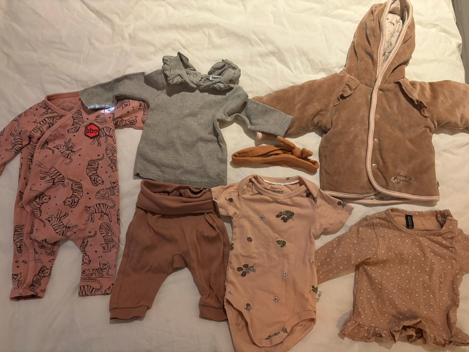 Meisjes pakket 50/56 newborn oa nieuw jasje Feetje, Ophalen of Verzenden, Zo goed als nieuw