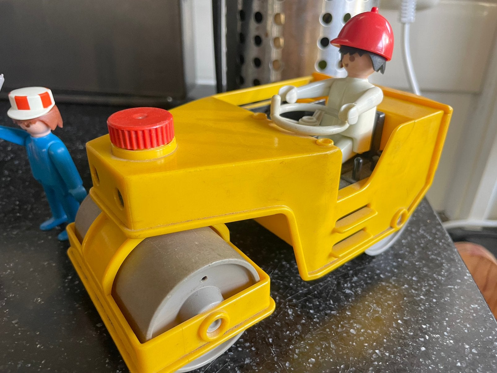 Playmobil 3533 vintage Wegenbouw wals + extra’s, Ophalen of Verzenden, Zo goed als nieuw